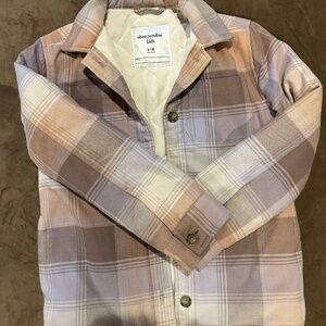 Abercrombie and Fitch Girl's Shacket size 9/10